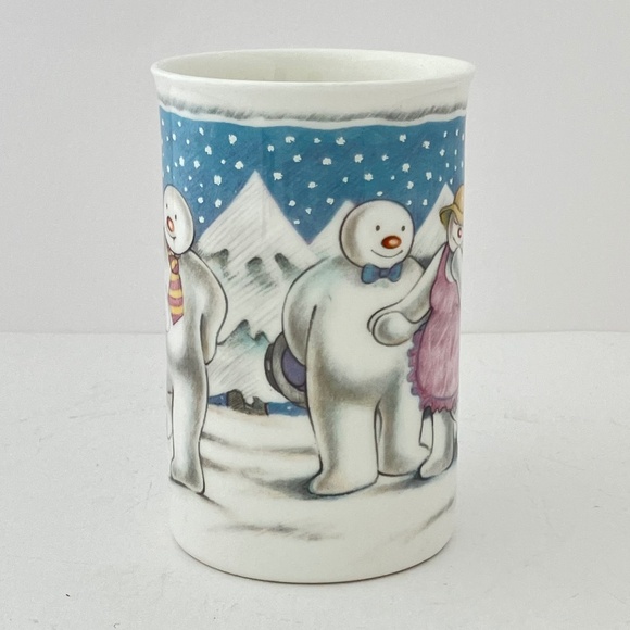 Royal Doulton Mug The Snowman Gift Collection The Party England 1985 Vintage - Picture 7 of 11